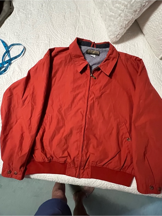 Unk Other - Eagle’s Ridge Red Zip-Front Bomber Jacket